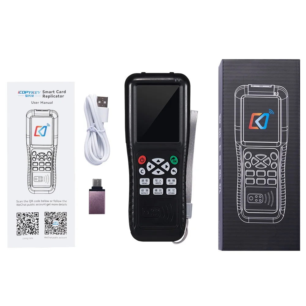 RFID 복사기 NFC IC ID 복사기 스마트 카드 리더 라이터, Volledige 디코딩 기능 Fob 프로그래머 복사 암호화 키