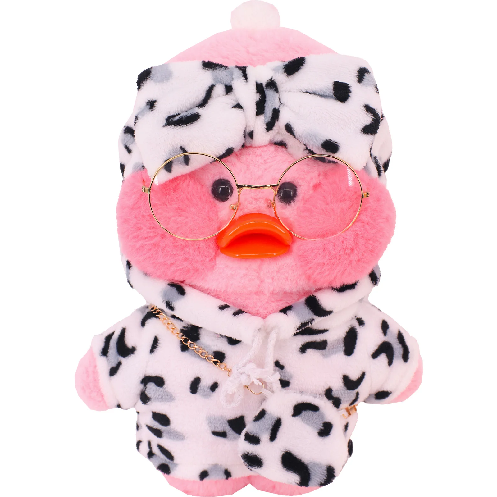 Lalafanfan 노란 오리 귀여운 봉제 장난감 액세서리, 동물 인형용 부드러운 장난감, 어린이 생일 선물, 30 cm, 3 개