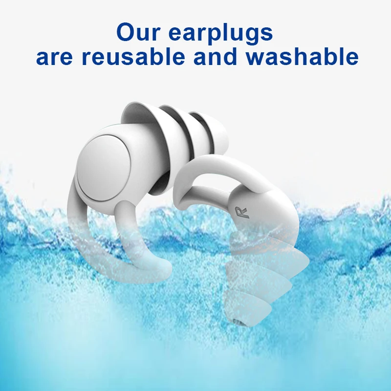 수면용 소음 방지 귀마개, 강한 소음 작업 환경, 여행, 수영, 집중, 공부, 콘서트