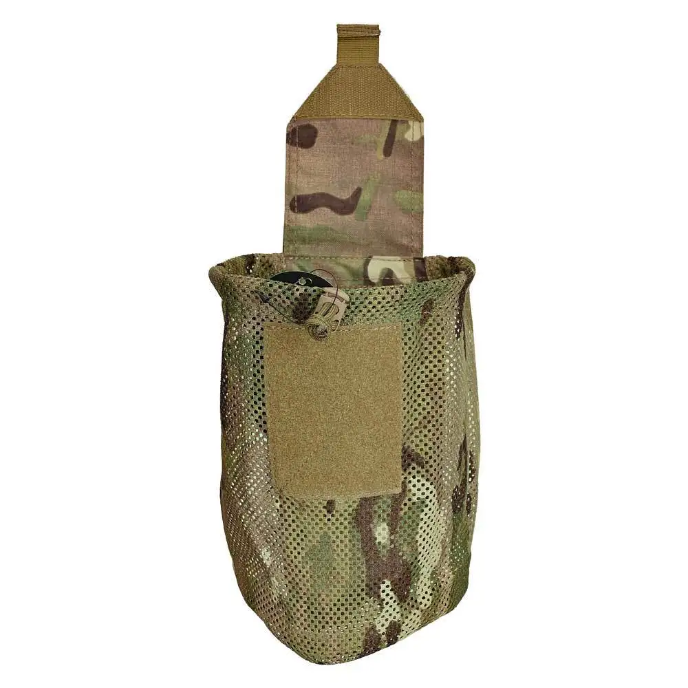 전술 롤업 매그 메쉬 덤프 파우치, 접이식 매거진, 미니 네트 포켓, EDC 전술 야외 스포츠 사냥 가방, 5OOD 코듀라