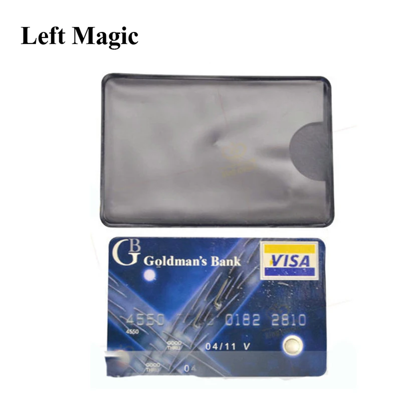 신용 카드 플로팅 담배 마술 트릭, 신용 카드 클로즈업 무대 소품, 마술사 마술 전문 착시