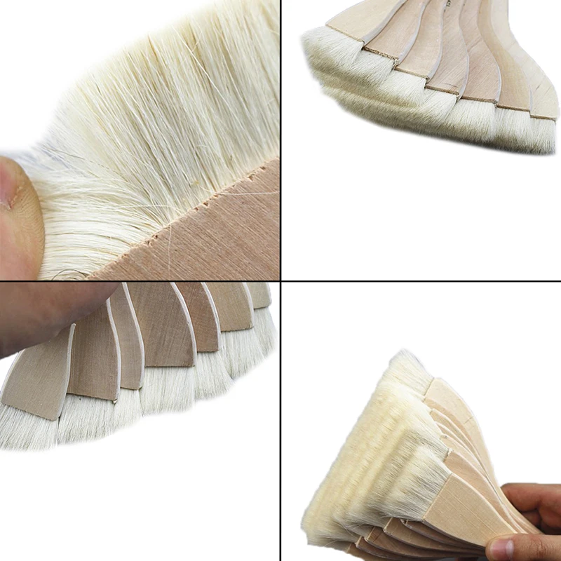 염소 헤어 페인트 브러시, 부드러운 샌딩, 벽 수채화, 아크릴 유화, 드로잉 아트 용품, 채색 브러시