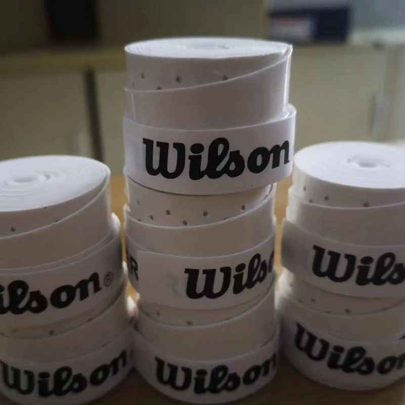 WILLSON 고품질 배드민턴 라켓 오버그립 테니스 라켓 랩, 미끄럼 방지 용골 그립, 핸드 접착제 탄성 낚시 오버그립