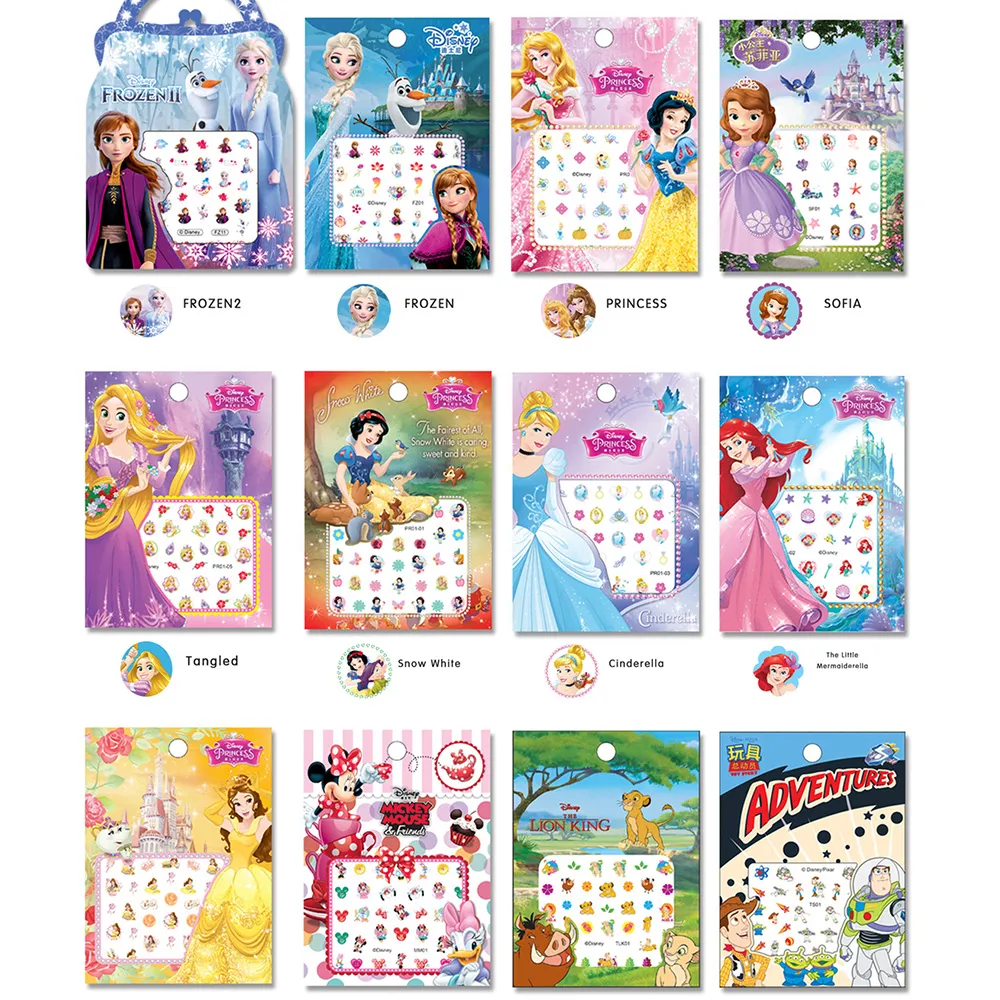 5 개 디즈니 만화 네일 스티커 공주 미키 냉동 스티치 애니메이션 DIY 네일 아트 장식 데칼 Kawaii Girls Kids Party Gift title=5 개 디즈니 만화 네일 스티커 공주 미키 냉동 스티치 애니메이션 DIY 네일 아트 장식 데칼 Kawaii Girls Kids Party Gift 
