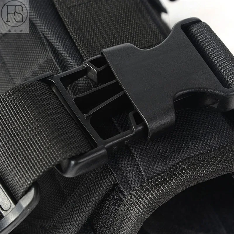 오른손 군사 전술 허벅지 권총 가방, 사냥 허벅지 스트랩 홀스터, 범용 드롭 레그 홀스터, 모든 권총에 적합