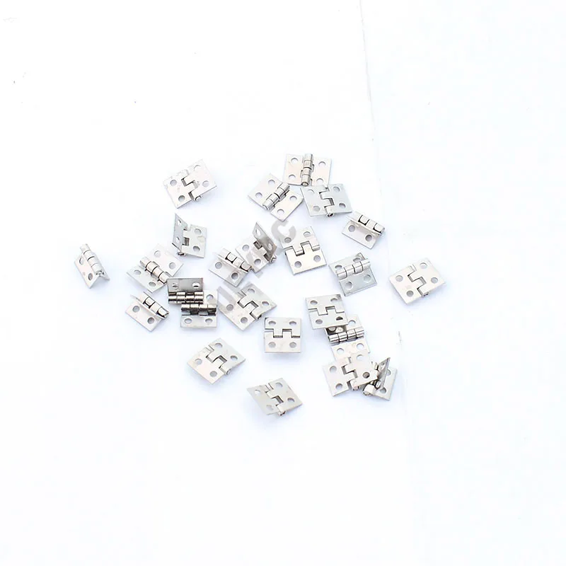 금속 미니 문짝 힌지 시뮬레이션 접이식 1/10 RC 크롤러 자동차, Traxxas Trx4 1/14 타미야 RC 덤프 트럭 스카니아 770S 볼보용, 10 개