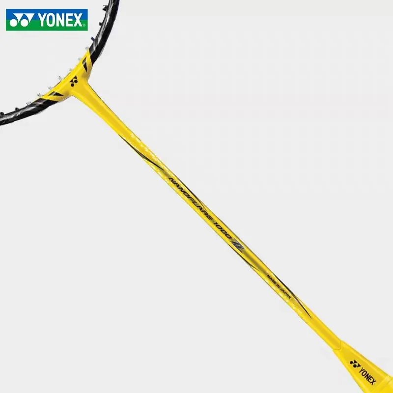 Yonex 배드민턴 라켓 yy 초경량 탄소 섬유 플래시 NF 1000Z 옐로우 스피드 타입, 스윙 전문 증가