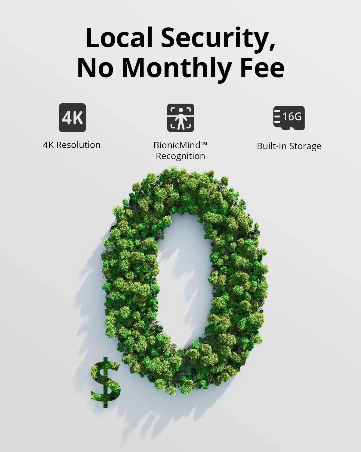 Eufy-보안 IP 카메라, eufyCam 3C, 1 캠 키트, 야외 무선 4K 미니 스포트라이트, 로컬 스토리지, 컬러 야간 투시경