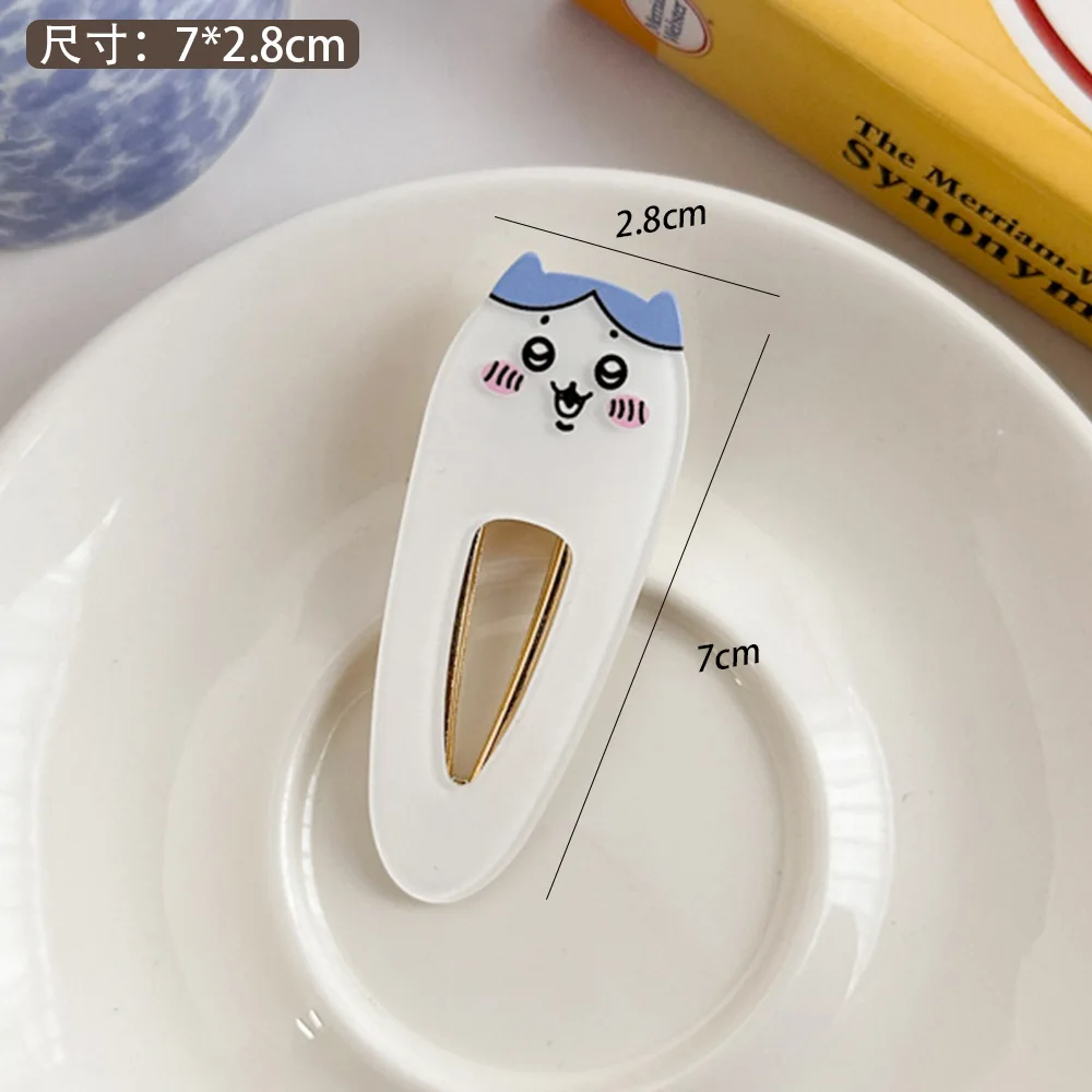 귀여운 애니메이션 덕빌 클립 소녀 액세서리, 여성 장식, 귀여운 수제 선물 수집, 만화 머리핀 스타일