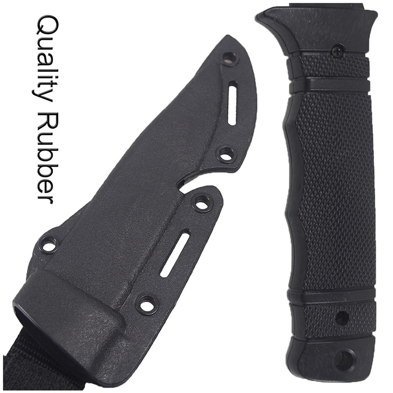 Zlangsports 1:1 전술 에어소프트 고무 나이프, 군사 훈련, 무술 CS 코스프레, 할로윈 소프트 나이프, 단검 모델