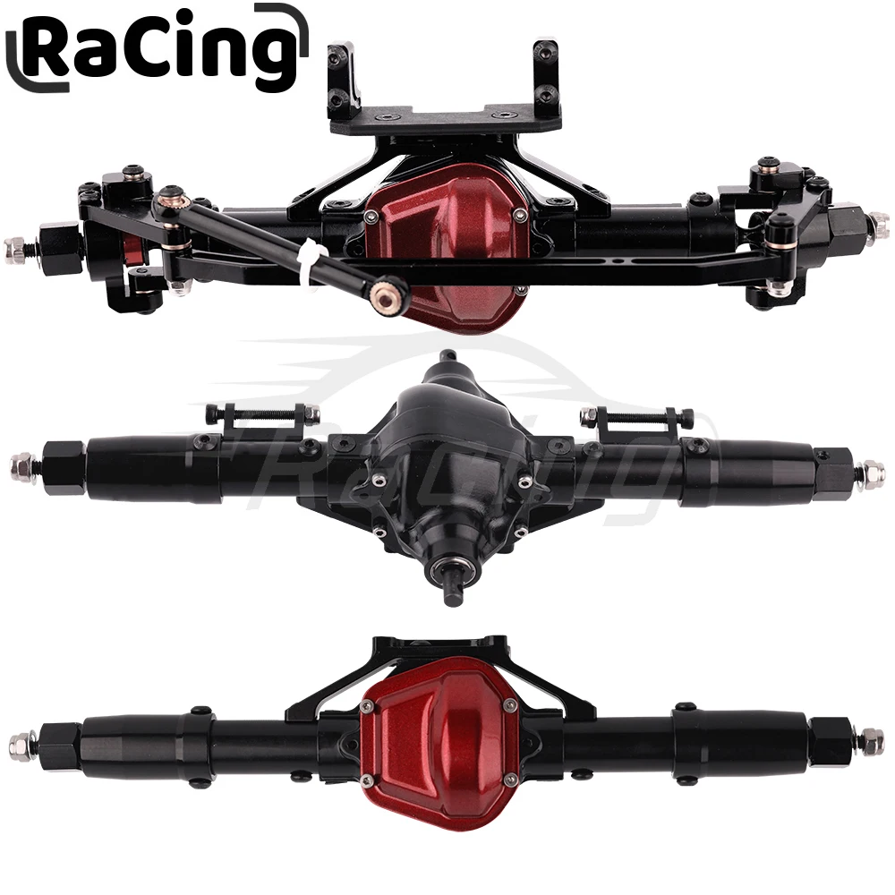 서보 베이스가 있는 금속 합금 프론트 미들 리어 스트레이트 액슬, 1/10 RC 락 크롤러 자동차 액시얼 SCX10 RC 4WD D90 업그레이드 부품 title=서보 베이스가 있는 금속 합금 프론트 미들 리어 스트레이트 액슬, 1/10 RC 락 크롤러 자동차 액시얼 SCX10 RC 4WD D90 업그레이드 부품 