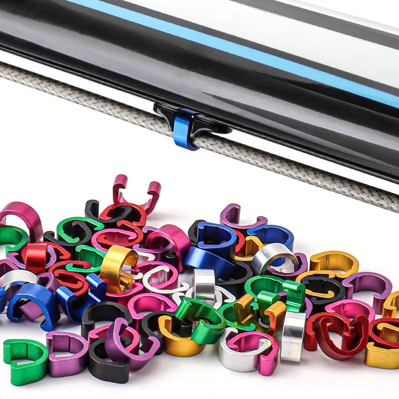 MUQZI-MTB 자전거 프레임 U 버클 브레이크 케이블 하우징 호스 튜브, 시프터 케이블 가이드 버튼 고정 튜브 클립, 10 개입 title=MUQZI-MTB 자전거 프레임 U 버클 브레이크 케이블 하우징 호스 튜브, 시프터 케이블 가이드 버튼 고정 튜브 클립, 10 개입 