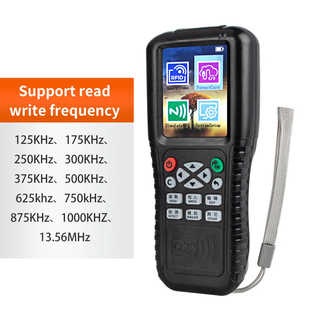 RFID 복사기 NFC IC ID 복사기 스마트 카드 리더 라이터, Volledige 디코딩 기능 Fob 프로그래머 복사 암호화 키