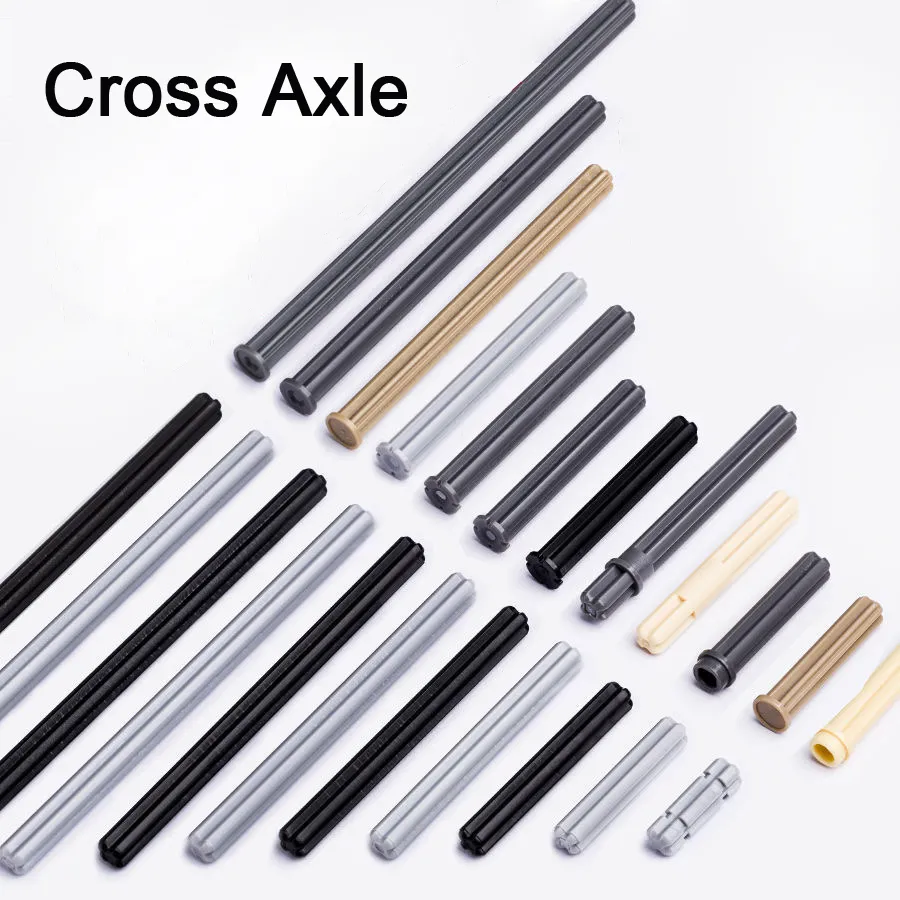 하이테크 부품, MOC 크로스 액슬 빌딩 블록 액세서리, 레고 부품 6587/24316/15462/3737/3706 과 호환 가능, 10 개/묶음 title=하이테크 부품, MOC 크로스 액슬 빌딩 블록 액세서리, 레고 부품 6587/24316/15462/3737/3706 과 호환 가능, 10 개/묶음 