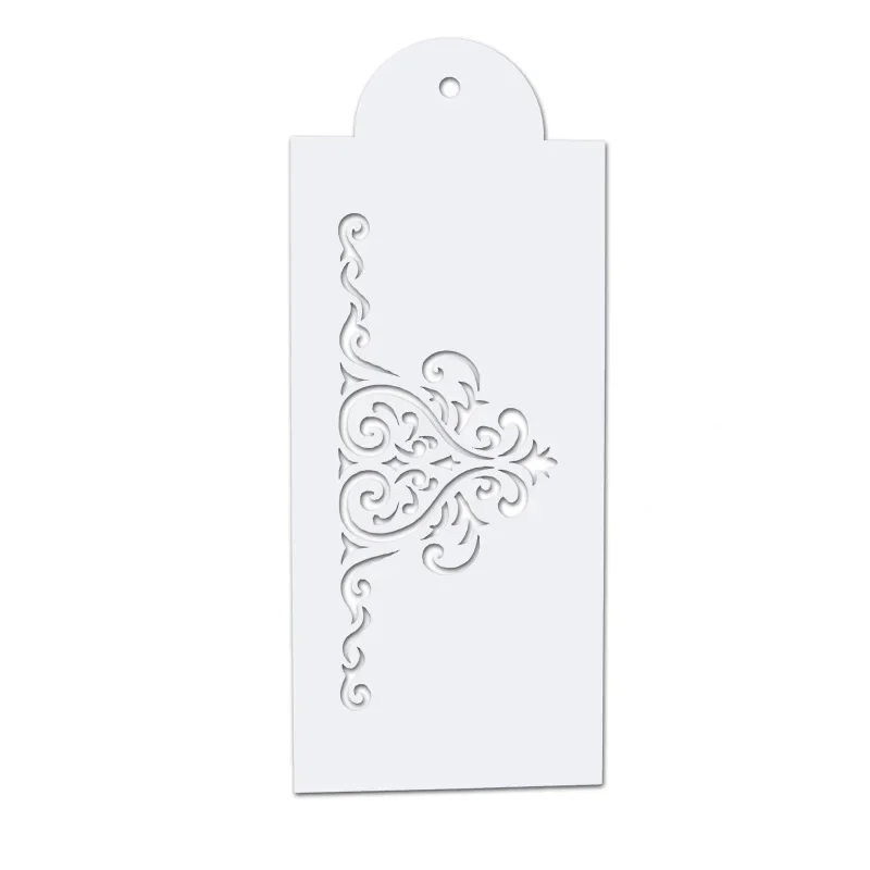 꽃 질감 DIY 레이어링 스텐실 벽 그림, 스크랩북 색칠, 엠보싱 앨범 장식 템플릿, 31cm, 세트 당 3 개