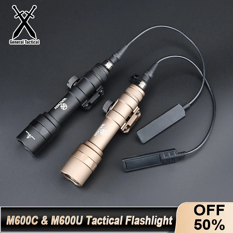 Surefir 전술 에어소프트 강력한 손전등, M600 M600C M600U M300 Wadsn, 20mm 레일 스카우트 라이플, 무기 사냥 총 LED 조명 title=Surefir 전술 에어소프트 강력한 손전등, M600 M600C M600U M300 Wadsn, 20mm 레일 스카우트 라이플, 무기 사냥 총 LED 조명