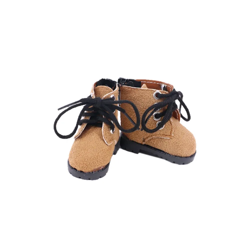 인형 신발 부츠, 5cm 하이탑 PU 신발, 14.5 인치 웰리 위셔 인형 및 32-34cm 파올라 레이나 인형 의류 선택