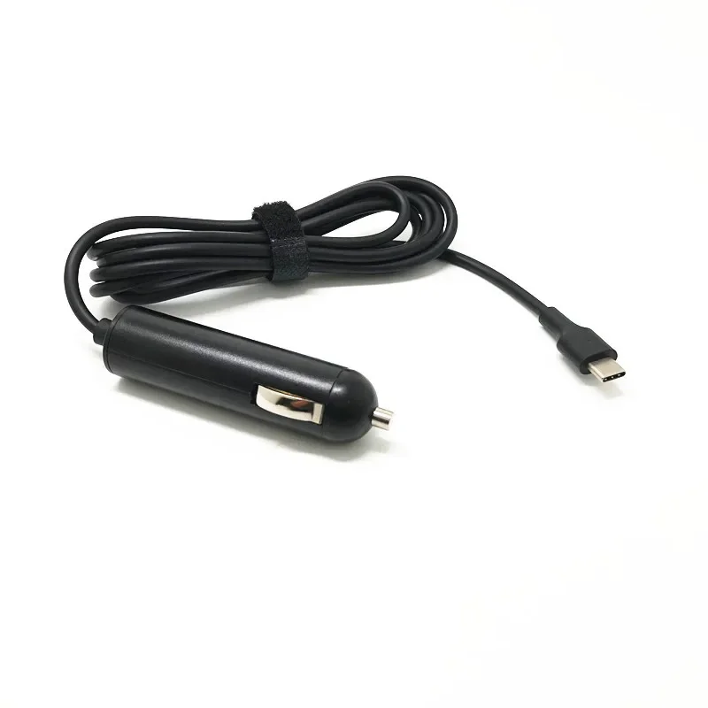 USB C 타입 자동차 노트북 충전기, 맥북 Hp 레노보 Asus 노트북용 담배 라이터 DC 어댑터, 범용 12V-24V, 65W