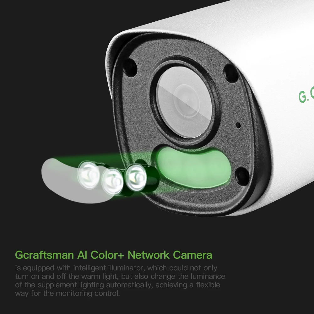 XMeye G.C 소니 POE IP 카메라, IMX335 415 SD 카드, 얼굴 사람 감지, 오디오 경고, CCTV 비디오 감시 보안 카메라, 6MP, 4K