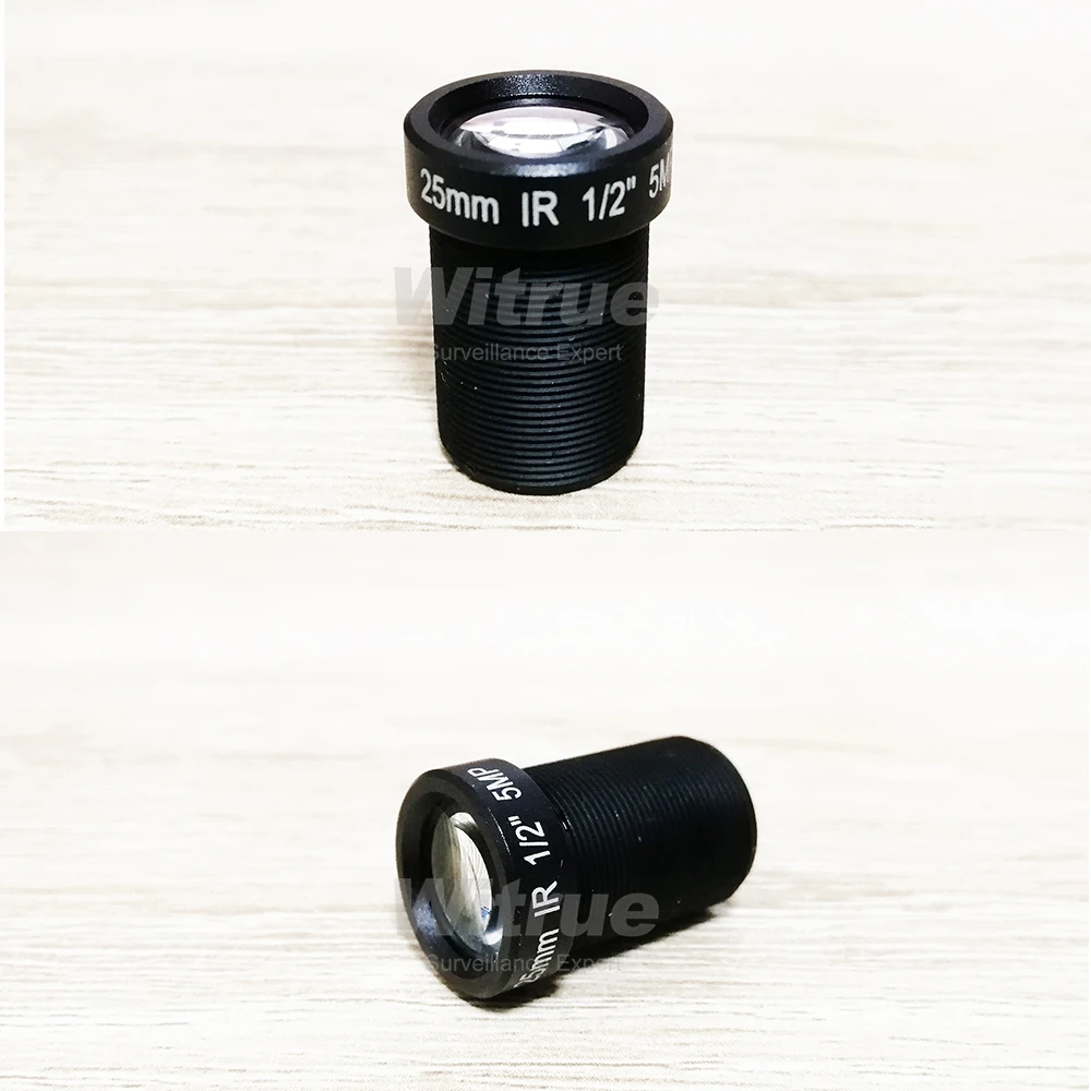 Witrue 액션 카메라 렌즈, IR 필터 포함, 5 메가 픽셀, 25mm, M12, 1/2 인치, EKEN SJCAM 샤오미 Yi 고프로 히어로 스포츠 카메라용