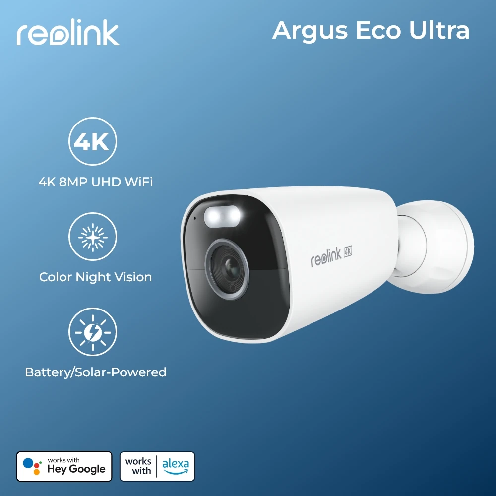 Reolink Argus 시리즈 4K 8MP WiFi 보안 카메라 5MP 실외 무선 IP 캠 3MP 배터리/태양열 구동 감시 카메라 title=Reolink Argus 시리즈 4K 8MP WiFi 보안 카메라 5MP 실외 무선 IP 캠 3MP 배터리/태양열 구동 감시 카메라 