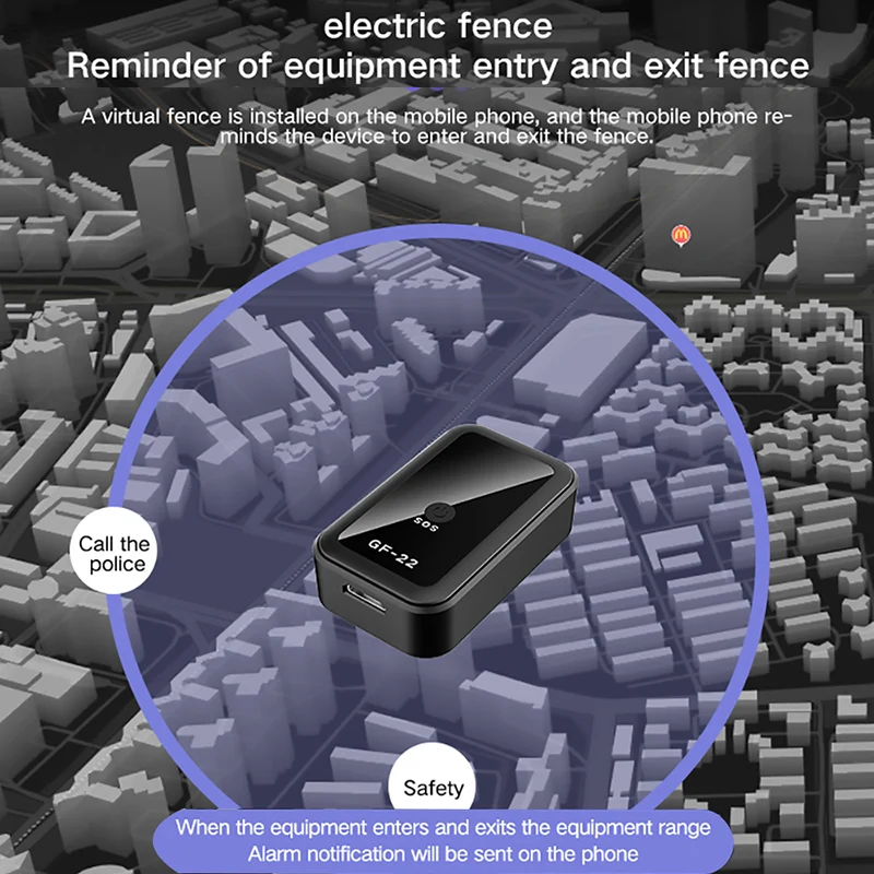 GF-09 미니 GPS 추적기 장치, 실시간 추적 로케이터, GPS 오래된 자동차 앱 리모컨 추적, 원격 레코드 지지대 TF 카드