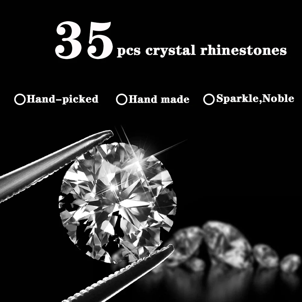 자동차 원 클릭 엔진 시작 스톱 스위치 버튼 커버, 크리스탈 라인석 커버 보호대 링 핸드 세트 스티커 장식