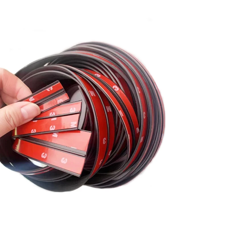 고무 자동차 씰 엣지 씰링 스트립, 자동차 지붕 앞 유리 실란트 보호대, 창문 씰 스트립, 방음 테이프, 14mm, 19mm, 30mm