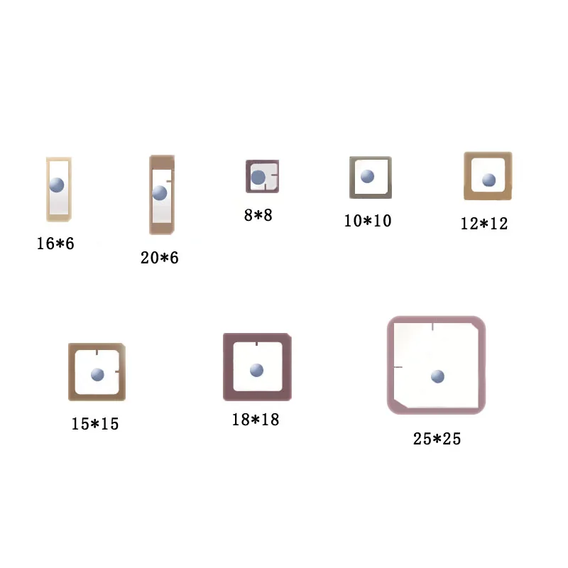 GPS BD 안테나 내장 초박형 세라믹 패시브 포지셔닝 및 내비게이션 듀얼 모드 안테나, 1575.42MHz, 2mm, 5 개 title=GPS BD 안테나 내장 초박형 세라믹 패시브 포지셔닝 및 내비게이션 듀얼 모드 안테나, 1575.42MHz, 2mm, 5 개