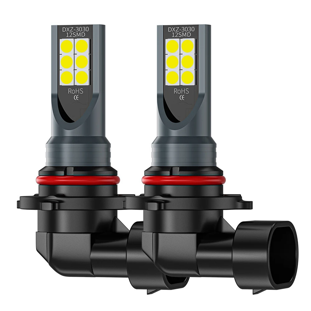 H8 H16 JP Led H11 9005 HB3 9006 HB4 3030 12SMD 자동차 LED 안개등 전구, 6000K 흰색 자동 램프 주간 주행 등 1500LM, 2 개 title=H8 H16 JP Led H11 9005 HB3 9006 HB4 3030 12SMD 자동차 LED 안개등 전구, 6000K 흰색 자동 램프 주간 주행 등 1500LM, 2 개 