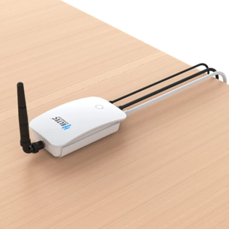 HT-M7603 실내 LoRa 게이트웨이 표준 LoRaWAN 와이파이 이더넷, 5V IOT SMA 안테나, 실내 핫스팟, MT7628 흡입 컵, SX1303 SX1250