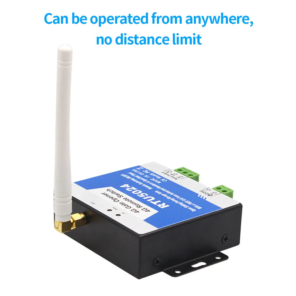 RTU5024 4G Gsm Sms 릴레이 무료 통화 리모컨, 전화 호출 게이트 오프너 스위치 도어 오프너, 주차 시스템 4GLTE 액세스