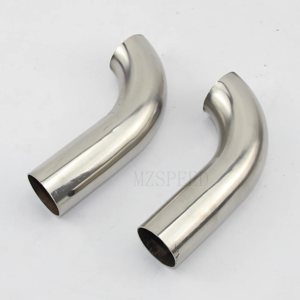 자동차 배기 파이프 머플러, 스테인레스 스틸 엘보, 90 도 앵글 파이프, 직경 감소, 자동차 액세서리, 1 개