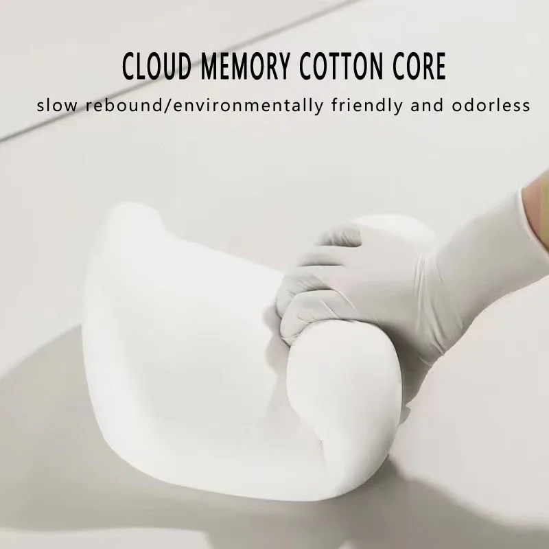 메모리폼 자동차 목 보호 베개, 요추 등 지지대 통기성 자동차 머리 받침 쿠션, 스트레스 해소 카시트 베개, 신제품