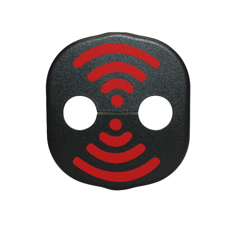 도요타 시에나 젤라 세쿼이아 타코마 힐럭스 FJ 크루저용 DIY 잠금 스티커, 자동차 도어 잠금 커버, 녹 방지 커버, 세트당 4 개