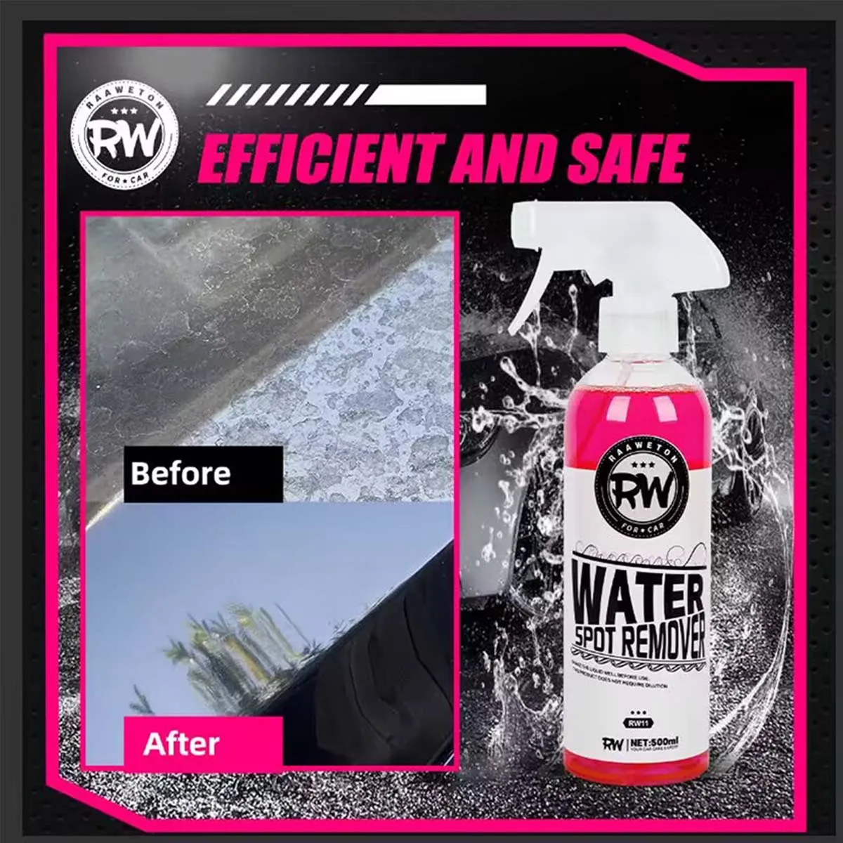 페인트 및 유리 스팟 제거제 경도 물 자국 미네랄 침전 묵은 얼룩 강력한 얼룩 제거제 표면 복원 솔루션 title=페인트 및 유리 스팟 제거제 경도 물 자국 미네랄 침전 묵은 얼룩 강력한 얼룩 제거제 표면 복원 솔루션 