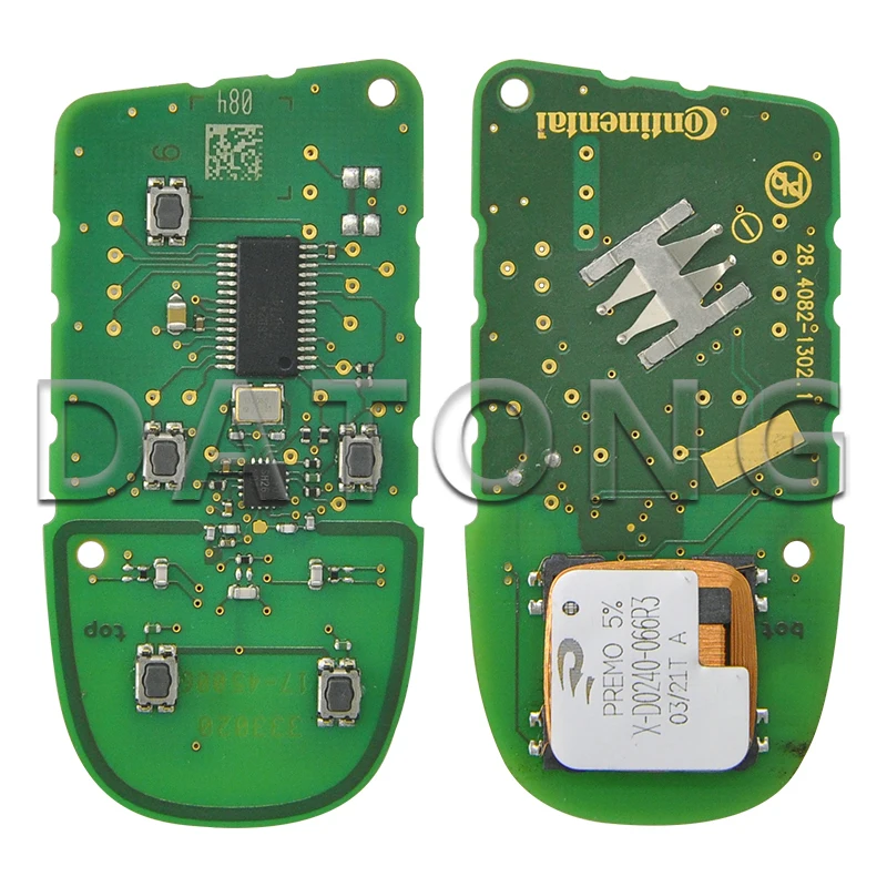 Datong World 자동차 원격 키 PCB 보드, 지프 레니게이드 나침반 피아트 M3N-40821302 4AChip 433MHz, 정품 공장 교체 title=Datong World 자동차 원격 키 PCB 보드, 지프 레니게이드 나침반 피아트 M3N-40821302 4AChip 433MHz, 정품 공장 교체 