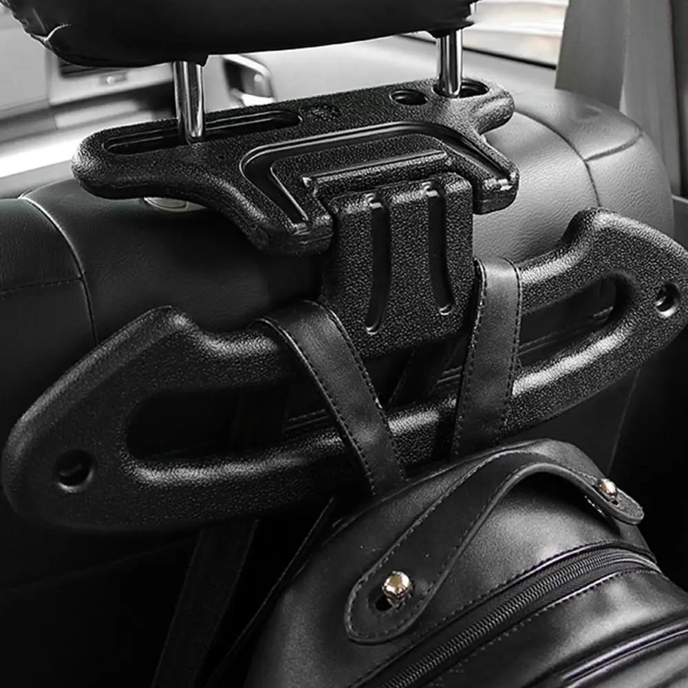실용적인 다기능 자동차 좌석 뒷손잡이 후크, 안전 팔걸이, 의류 건조 로드, 자동차 행거