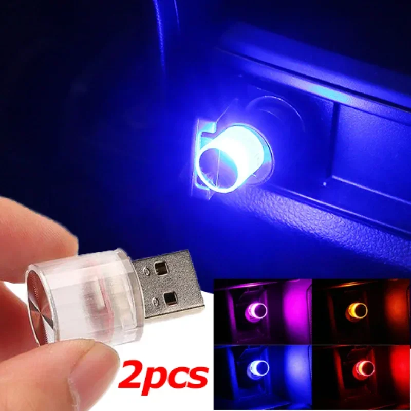 자동차 USB 미니 LED 장식 분위기 램프, 컴퓨터 휴대용 조명 플러그 플레이 title=자동차 USB 미니 LED 장식 분위기 램프, 컴퓨터 휴대용 조명 플러그 플레이