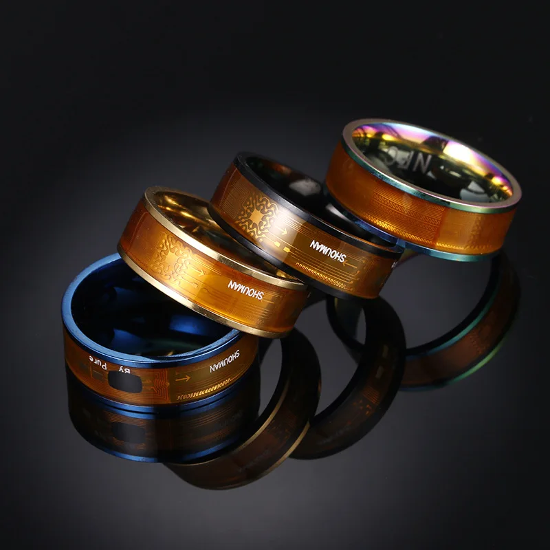 스마트 NFC 링 매직 링, 다기능 지능형 착용, 안드로이드 폰, NTAG213, 손가락 디지털 링, 남녀 커플용