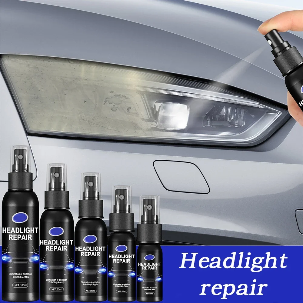 자동차 헤드라이트 연마제, 스크래치 제거제, 수리 유체, 연마 및 유지 보수 액체 키트, 자동차 액세서리 복원