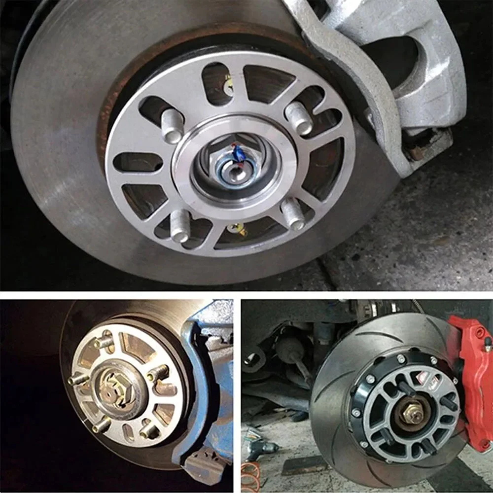 알루미늄 범용 자동차 휠 스페이서 심 플레이트, 3mm, 5mm, 8mm, 10mm, 4x100, 4x114.3, 5x100, 5x108, 5x114.3, 5x120 에 적합, 1PC