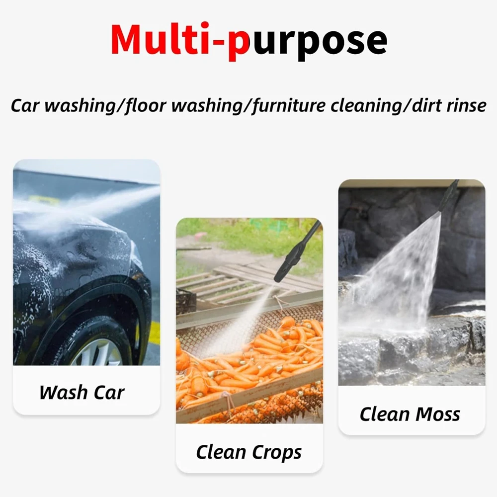 자동차 청소용 압력 세척기 랜스 교체 분무기, 강력한 워터 제트, 보쉬 퀵 커넥트 릴리스 시스템 포함