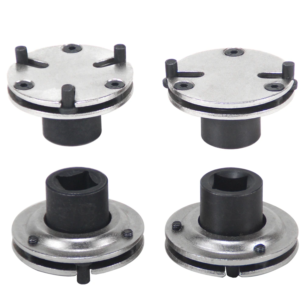 범용 조정 가능한 자동 디스크 브레이크 패드 캘리퍼 피스톤, 윈드/리와인드 백 교체 도구, 3/8 인치 스퀘어 드라이브, 2 핀 및 3 핀