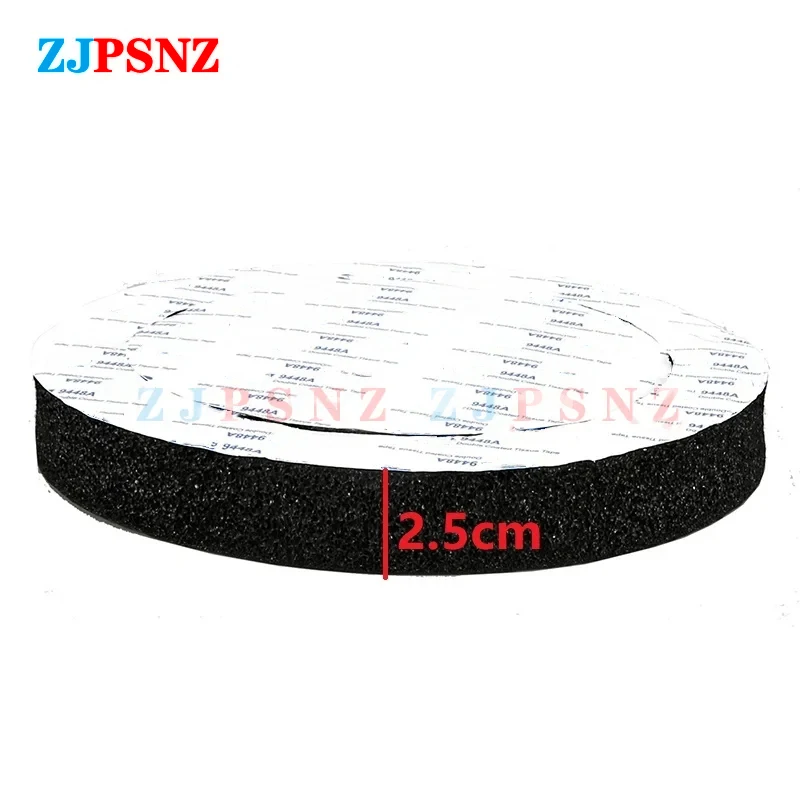 범용 자동차 스피커 링, 베이스 문짝 트림, 방음 코튼 오디오 스피커 사운드, 자체 접착 단열 링, 4, 5/6.5 인치