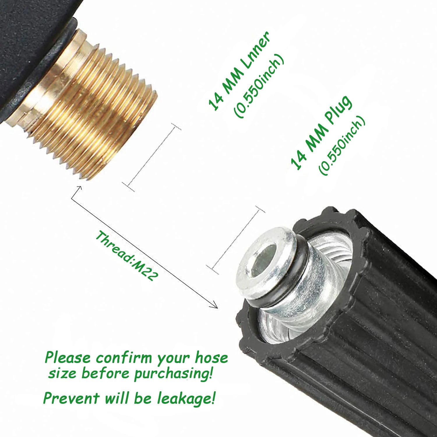 Karcher 건용 고압 세척기 물총, 파크사이드 라버 보쉬용 자동차 청소 건, 폼 캐논으로 빠른 1/4 인치