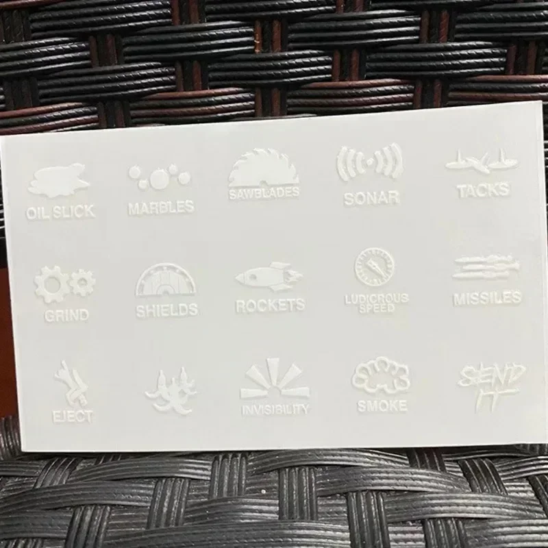 자동차 창문 버튼 스티커, 자동차 계기판 콘솔 스위치 스티커 노벨티, 자동차 인테리어 가짜 단추 장식 액세서리