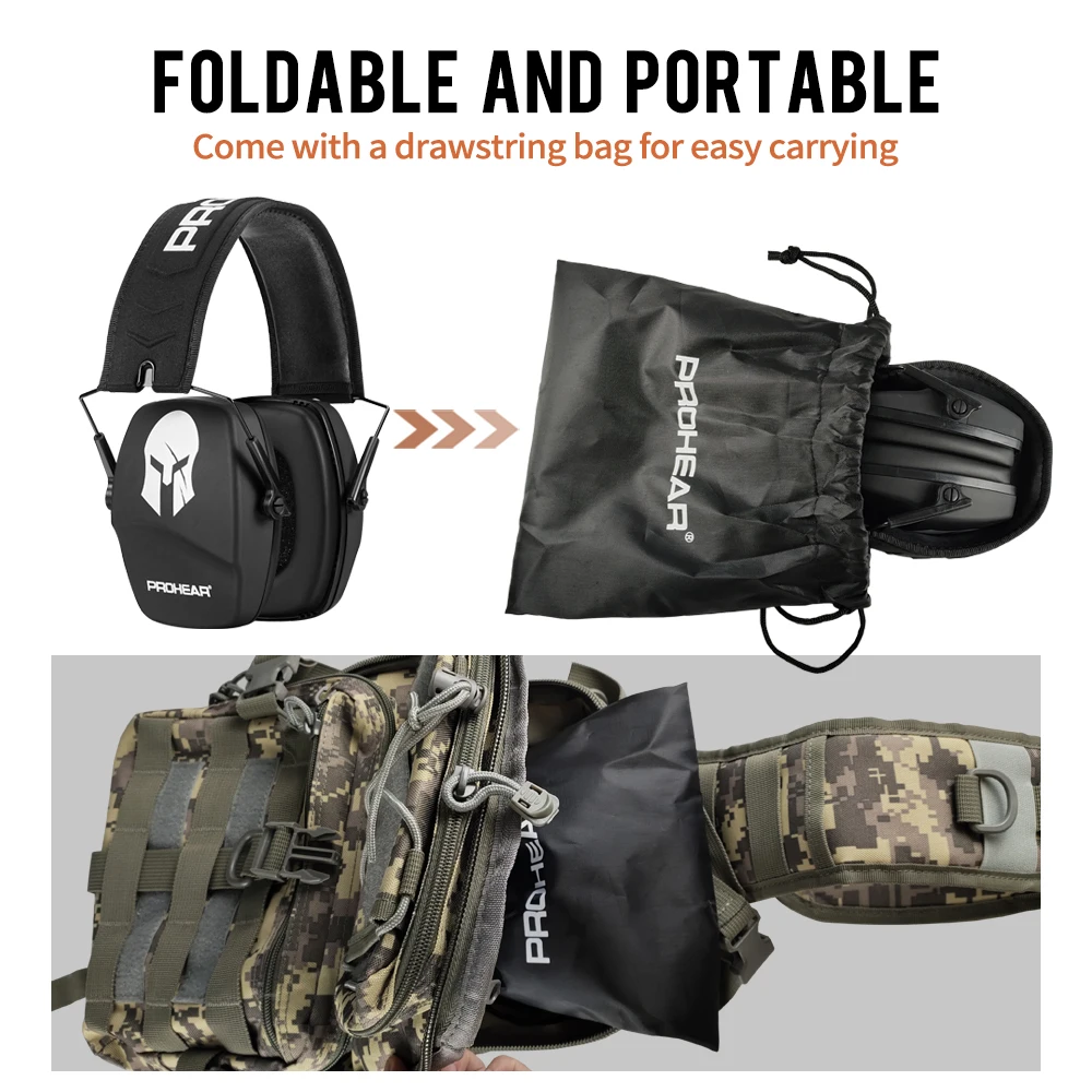 ZOHAN 귀 보호 소음 차단 귀마개, 슬림 패시브 청력 보호대, NRR 26dB 귀 방어자, 스파르탄