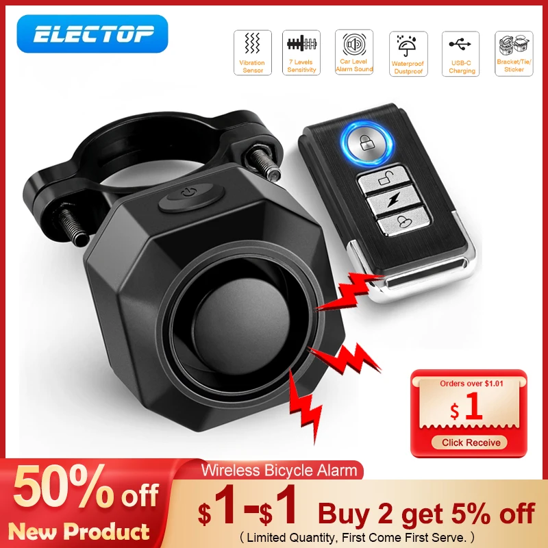 ELECTOP 자전거 무선 진동 경보, 방수 도난 경보, 리모컨 오토바이 미등, 브레이크 감지 미등, 자전거 도난경보기, 자전거후미등 경보기, 도난경보기 오토바이, 자전거도난경보기, title=ELECTOP 자전거 무선 진동 경보, 방수 도난 경보, 리모컨 오토바이 미등, 브레이크 감지 미등, 자전거 도난경보기, 자전거후미등 경보기, 도난경보기 오토바이, 자전거도난경보기,