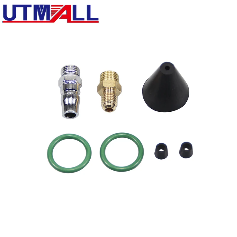 A/C AC 에어컨 시스템 플러시 캐니스터 건 키트, 에어컨 플러시 냉각 에어건 세트, R134 R12 R22 R410 R404